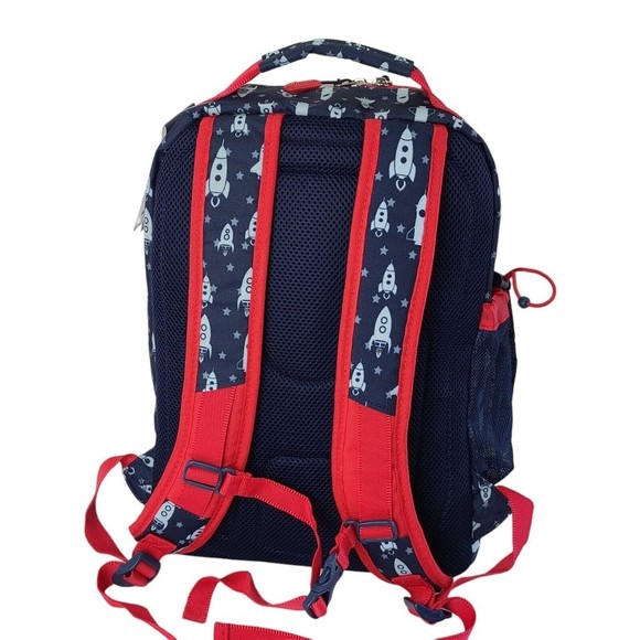 Bentgo Kids Prints 2-in-1 Backpack Lunch Bag Insulated Space Rockets School - Picture 8 of 14